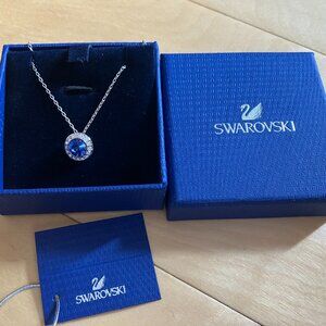 Swarovski Angelic Necklace Sapphire Blue